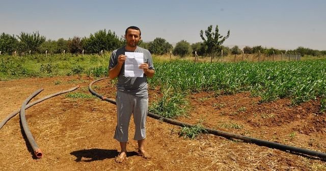 KPSS mağduru tarlada sulamacılık yapıyor