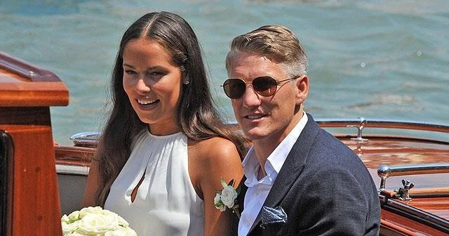 Schweinsteiger ile Ivanovic evlendi