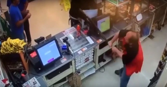 Soygun girişimi kasiyere takıldı