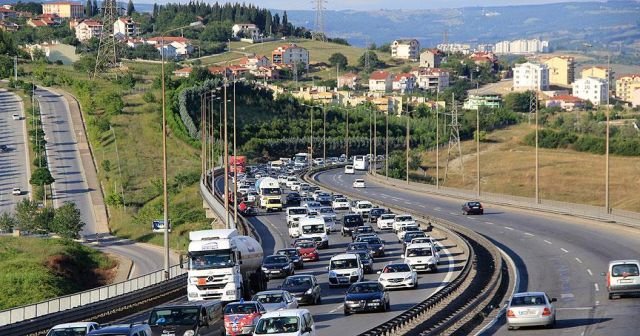 Tatilciler dönüş yolunda