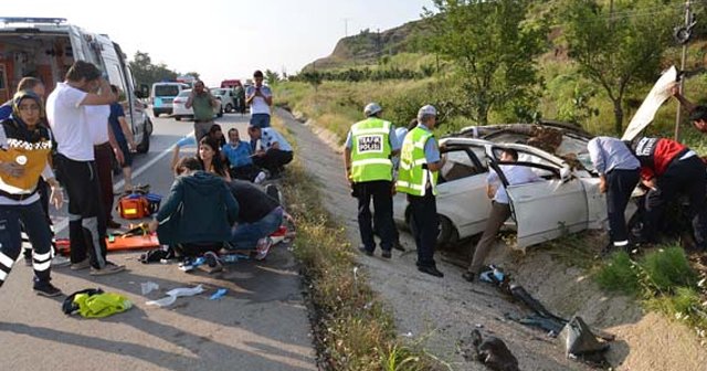 Tatilciler yola düştü, kazalar peş peşe geldi