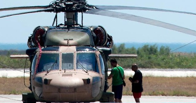 TSK personeli Sikorsky&#039;i almak için Dedeağaç&#039;ta