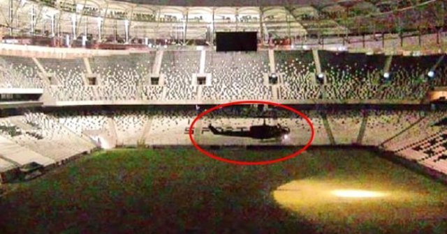 Vodafone Arena&#039;ya inen askerler büyük zarar verdi