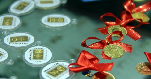 Altının gram satış fiyatı 124,80 lira oldu