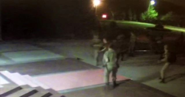 Astsubay Ömer Halisdemir’in kahramanlığı kamerada