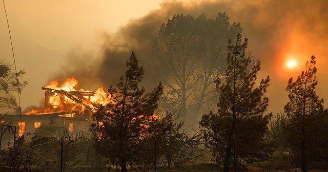 California'daki yangın yayılıyor