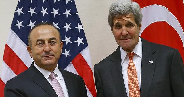 Çavuşoğlu ve Kerry arasında &#039;FETÖ&#039; görüşmesi
