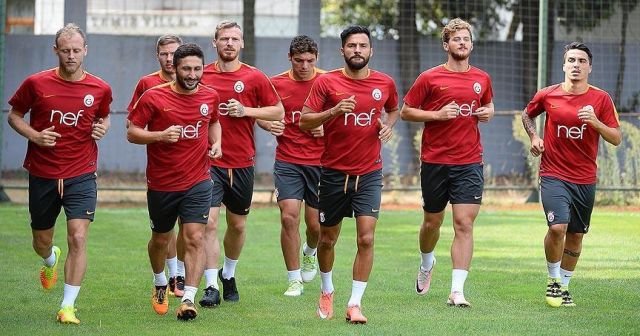 Galatasaray Akhisar Belediyespor maçına hazırlanıyor