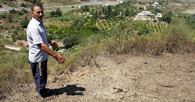 Hatay&#039;a 17 top mermisi atıldı