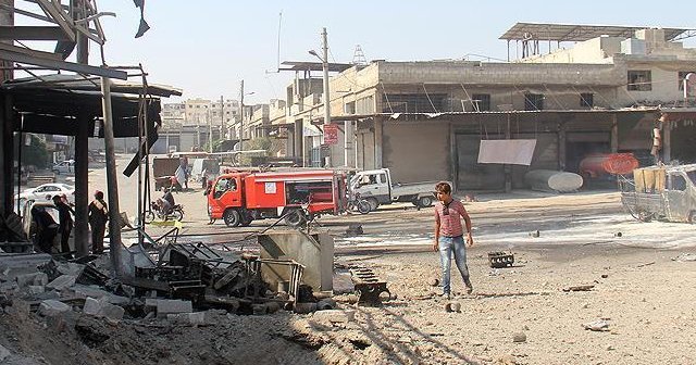 İdlib&#039;e hava saldırısı, 15 ölü 23 yaralı