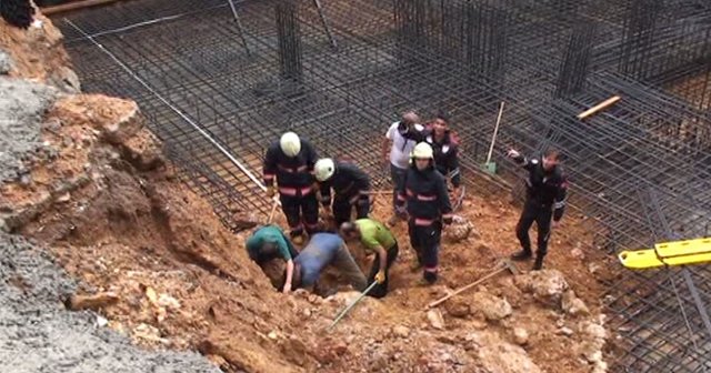 Toprak altında kalan işçi hayatını kaybetti