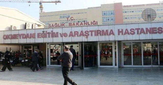 Okmeydanı Hastanesi'nde duvar çöktü