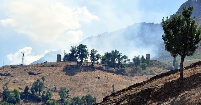 Tunceli'de jandarma karakoluna taciz ateşi