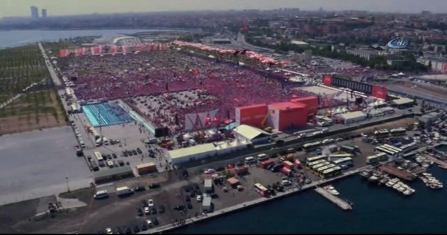 Yenikapı miting alanında son durum