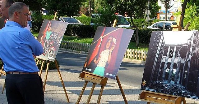 '15 Temmuz Milli İrade Fotoğraf Sergisi' Mersin'de açıldı