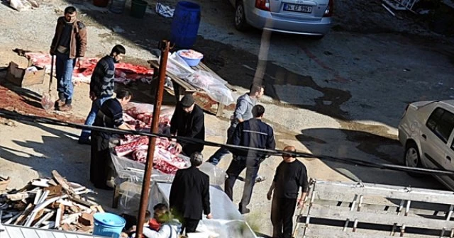 Açık alanda kurban kesmenin cezası var!