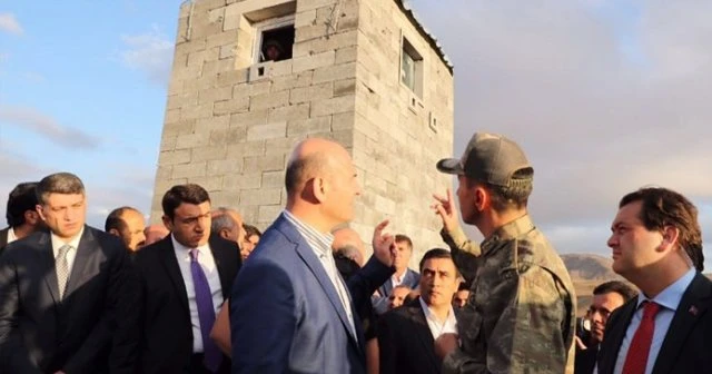 Bakan Soylu'dan anlamlı hareket