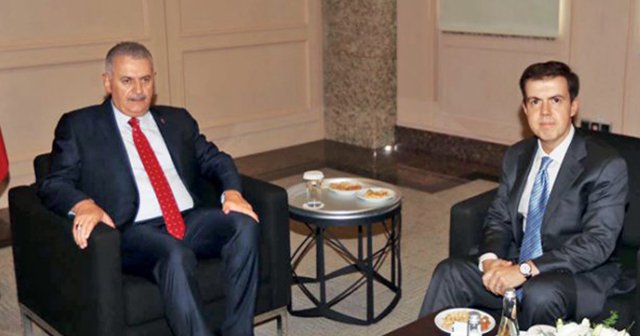 Başbakan Binali Yıldırım ile Ahmet Mücahid Ören bir araya geldi