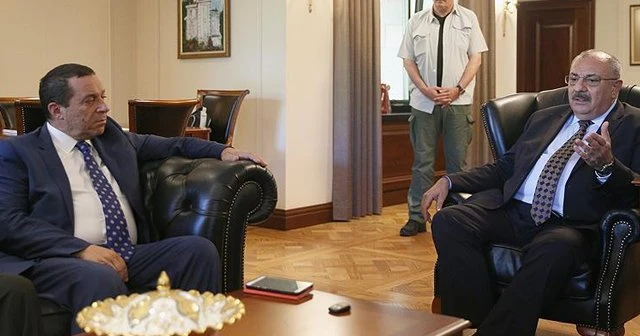 Başbakan Yardımcısı Türkeş, Denktaş ile bir araya geldi