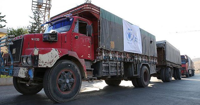 BM&#039;den Esad rejimine yardım konvoyu tepkisi