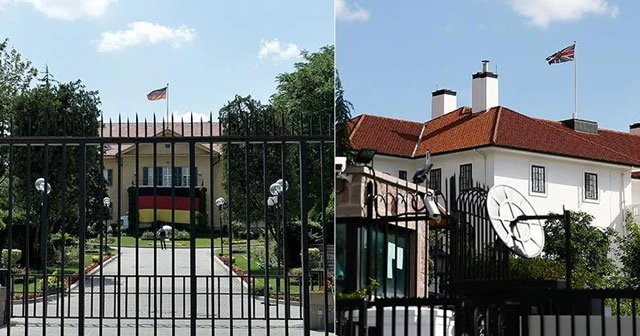 Büyükelçilikler tedbiren kapalı tutuldu