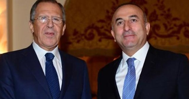 Çavuşoğlu ve Lavrov&#039;dan telefon görüşmesi