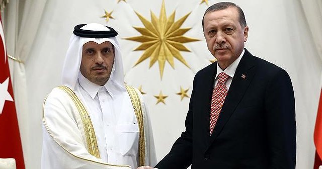 Cumhurbaşkanı Erdoğan, Katar Başbakanı Al Sani&#039;yi kabul etti