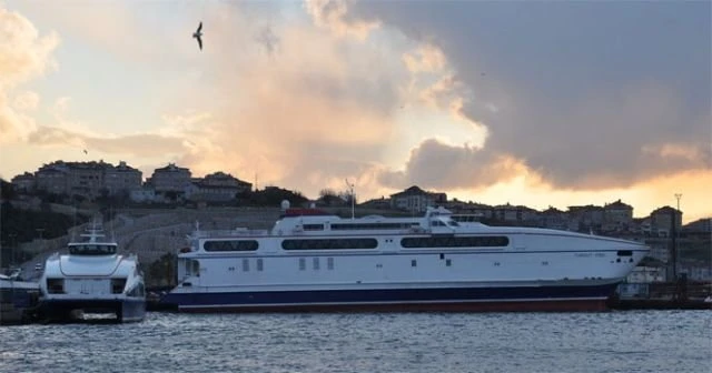 Deniz ulaşımına lodos engeli