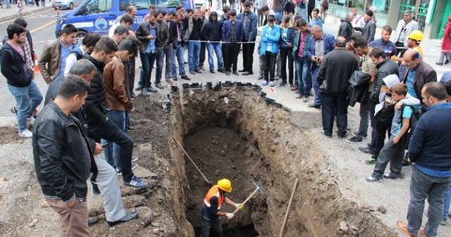 Erzurum’da su kanalları ortaya çıktı