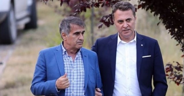 Fikret Orman Şenol Güneş ile sözleşme imzalıyor