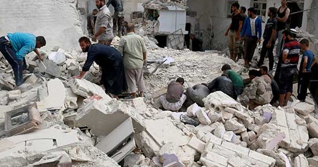 Halep&#039;teki hava saldırılarında ölen sivil sayısı 86&#039;ya yükseldi