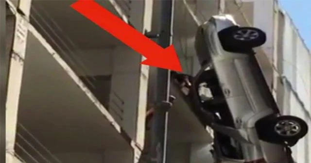 İnanılmaz kurtuluş kamerada