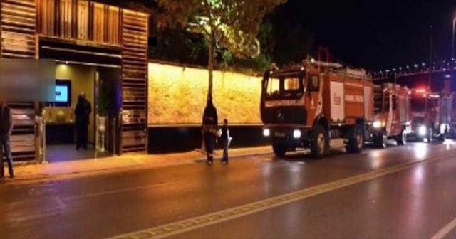 İstanbul&#039;da gece kulübünde yangın