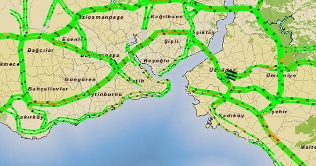 İstanbul&#039;da yollar boşaldı