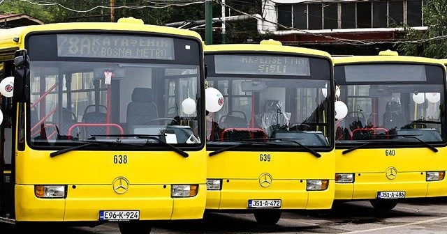 İstanbul otobüsleri Saraybosna trafiğinde