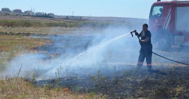 İstanbul Silivri&#039;de korkutan yangın