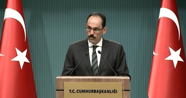 Kalın, &#039;ABD’yle uzlaşma yok&#039;