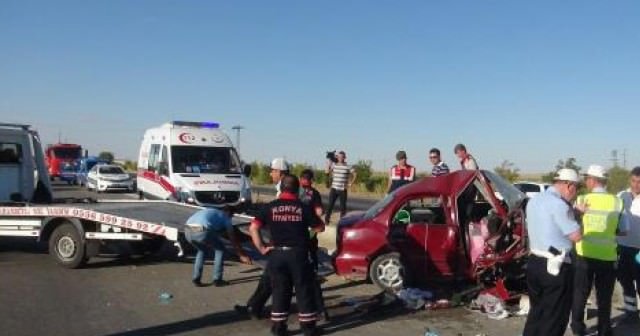 Konya&#039;da feci kaza, 3 ölü