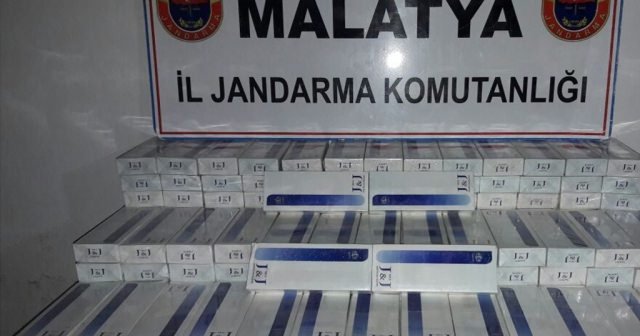 Malatya&#039;da kaçak sigara operasyonu