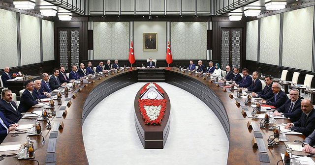 MGK, Cumhurbaşkanı Erdoğan başkanlığında toplandı