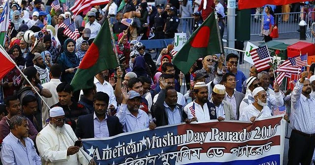 New York'ta Müslüman Günü Yürüyüşü düzenlendi