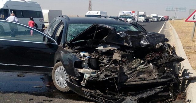 Nusaybin’de trafik kazası, 9 yaralı