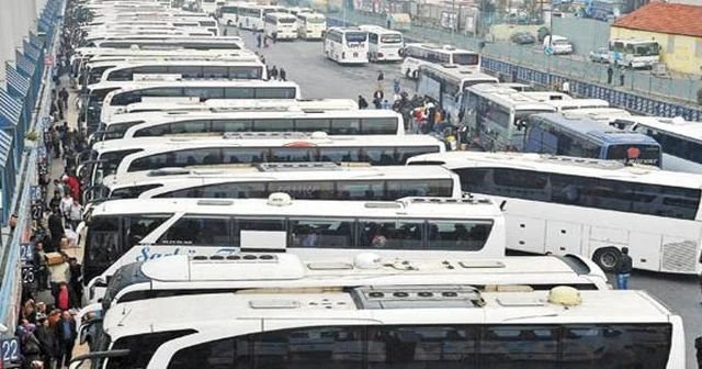 Otobüs biletleri tükendi
