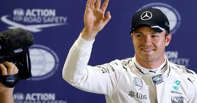 Pole pozisyonu Rosberg'in