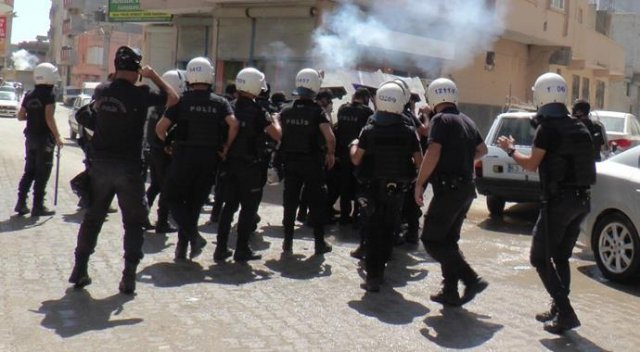 Suruç&#039;ta kayyum gerginliği! Polis müdahale etti