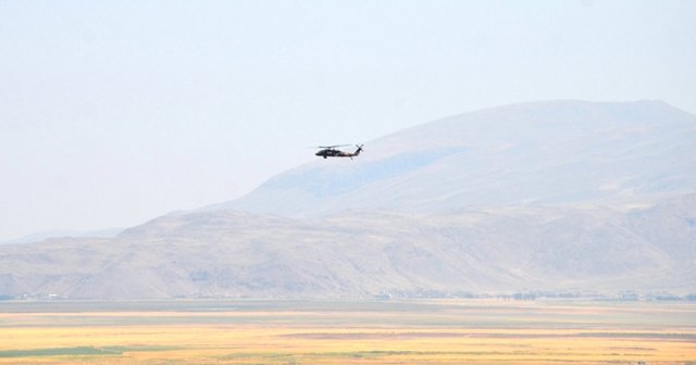 Tendürek’e havadan ve karadan operasyon