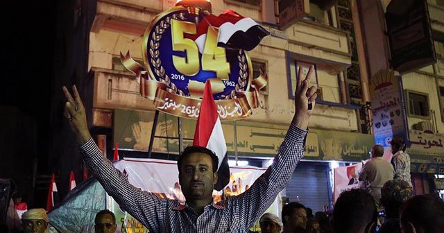 Yemenliler 26 Eylül devriminin yıl dönümünü kutluyor