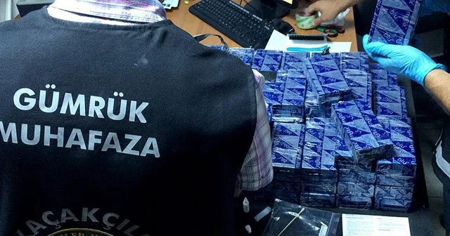1,7 milyar liralık kaçak gümrüğe takıldı