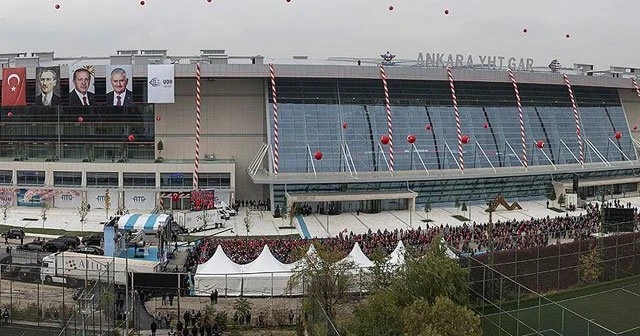 Ankara YHT Garı'nda tarifeli seferler yarın başlıyor