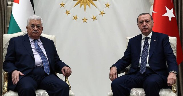 Erdoğan, Abbas ile görüştü